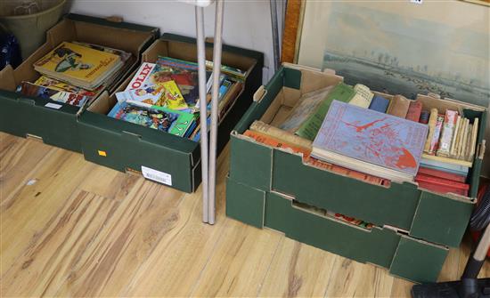 A quantity of childrens books.